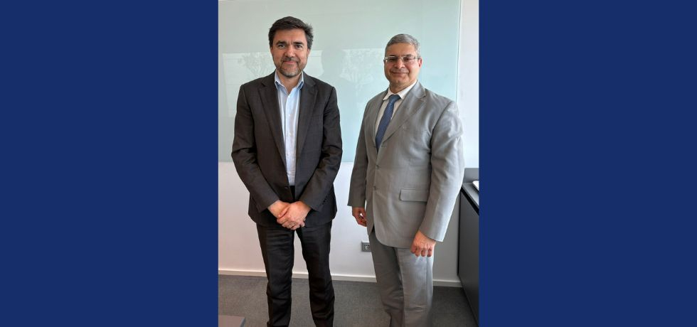The Ambassador held a productive meeting with Eng. Miguel Almeida, CEO of NOS, on 9th March 2026.